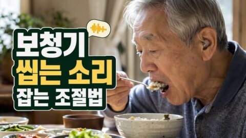 보청기 착용 후 밥 먹을 때 씹는 소리가 유독 거슬리는 이유와 해결 기준 보청기 착용 후 밥 먹을 때 씹는 소리가 유독 거슬리는 이유와 해결 기준