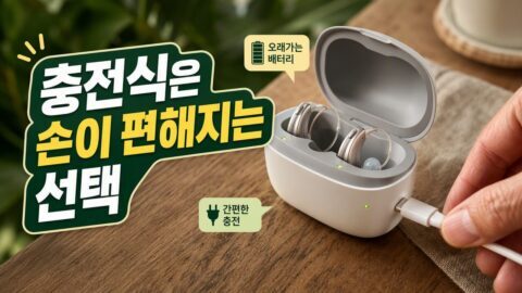 보청기 충전식 vs 건전지식, 매일 써보면 무엇이 더 편한지 갈리는 기준 4가지
