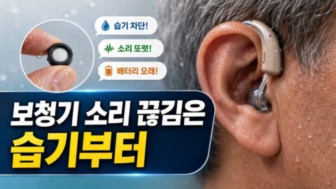 보청기 소리가 자꾸 뚝 끊길 때 점검 순서: 습기·배터리·필터 중 무엇부터 확인할까