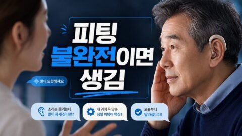 보청기 착용 후 발음이 뭉개질 때 원인 순서, 소모품보다 먼저 점검할 5가지