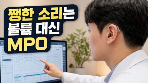 보청기 착용 후 문 닫는 소리·그릇 소리만 쨍하게 울릴 때, 최대출력(MPO)부터 점검해야 하는 이유