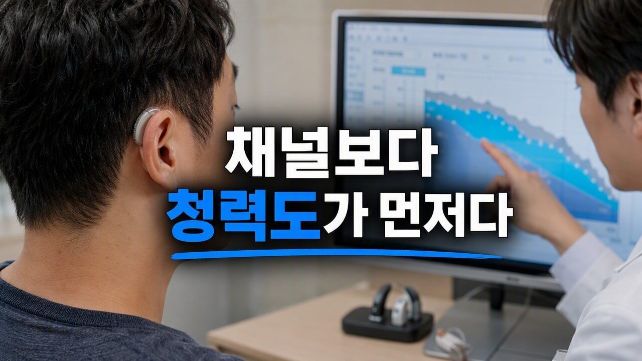 보청기 채널 수 많을수록 무조건 음질이 좋을까? 청력도에 따라 나뉘는 선택 기준