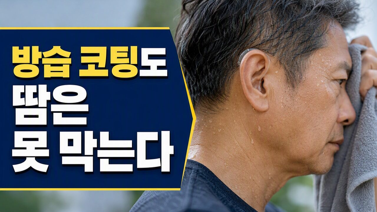 여름철 땀 많은 날 보청기 관리법, 방습 코팅만 믿기 전에 챙겨야 할 전자제습기 사용 기준